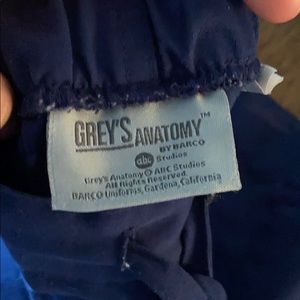 Greats anatomy navy blue scrub pants
